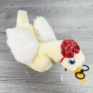 Vintage Eden Goose Duck Plush Wind Up Musical Animated Plays Old MacDonald Tune